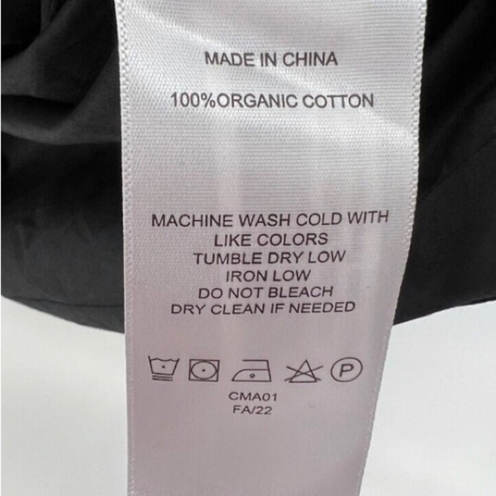 NWT Quince Smocked Tiered Organic Poplin Cotton Pocket Maxi Dress - Picture 11 of 13